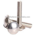 carriage bolt Grade 4.8/8.8/10.9/12.9A2/A4/plain/black/zinc plated/DIN603 carriage bolt